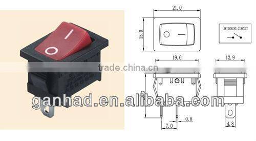 Single Pole 3 way rocker switch