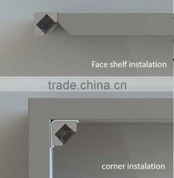 ultra thin surface mount aluminum led profiles for led housing with diffuser