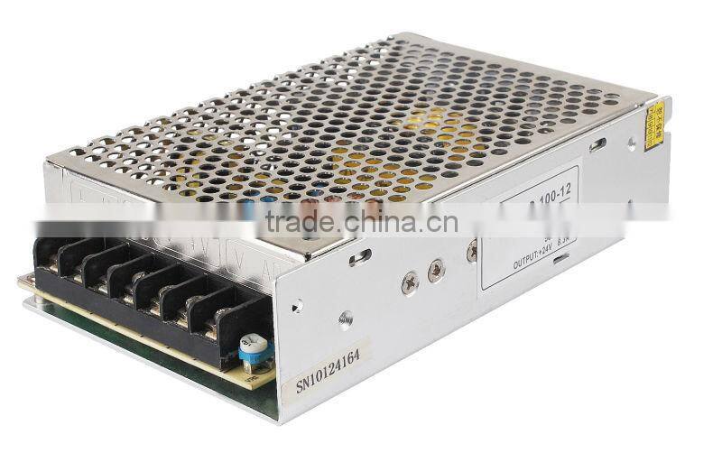 High Efficiency AC DC output for LED equipment 100W 220v 24v power supply NES-100-24 ac dc power supply