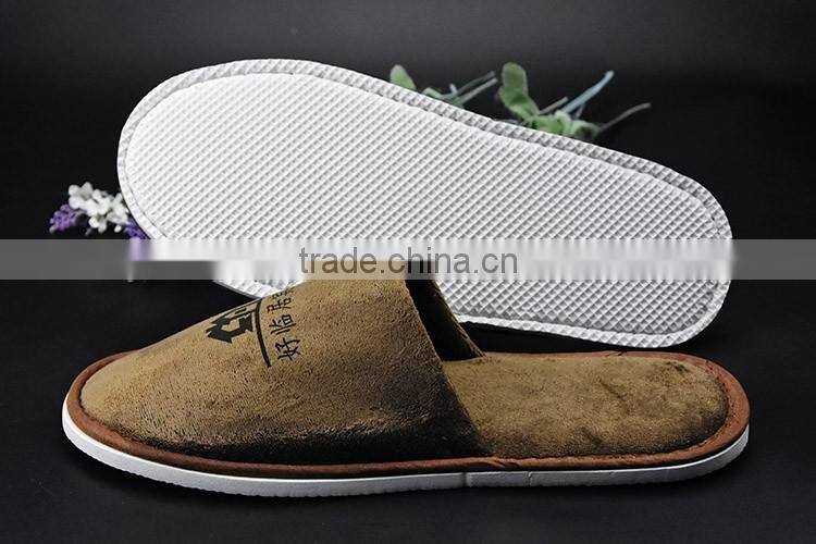 Hot selling custom hotel slippers spa eva slippers hotel