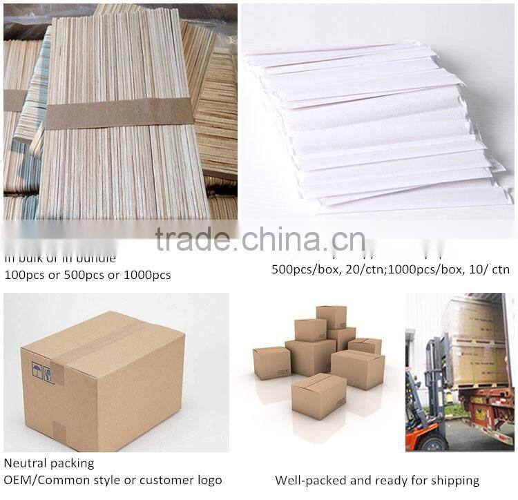 Wooden Disposable Coffee Stirrers