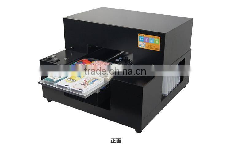 2015 newest A4 UV printer, cell phone case/plastic card/transparent business card printing machine, used uv flatbed printer