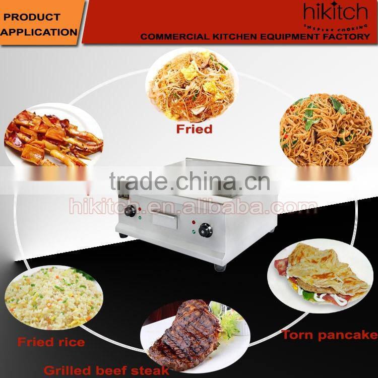 Stainless Steel Counter Top Electric Griddle