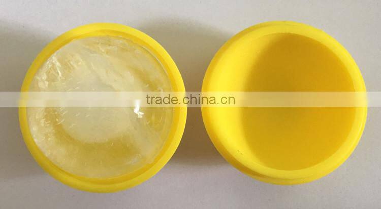 custom emboss logo sphere ice mold silicon