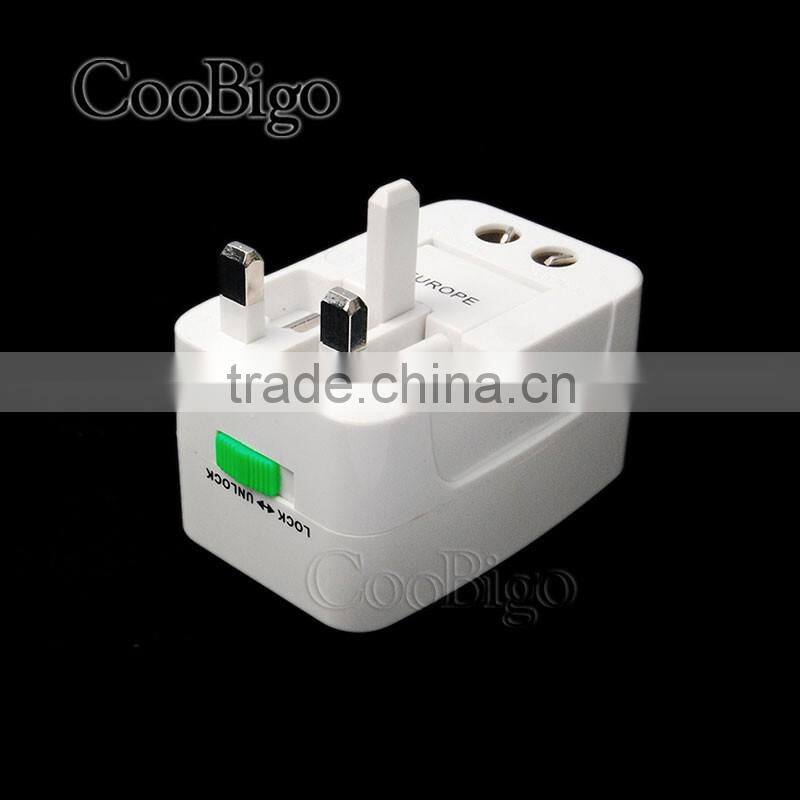Universal World Charger Power Plug All-in-one Travel AC Power Adapter Converter to US UK AU EU PLUG #M-3