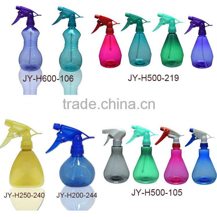 Cheap price wholesale empty plastic spray bottle cosmetic tigger 500ml spray bottle