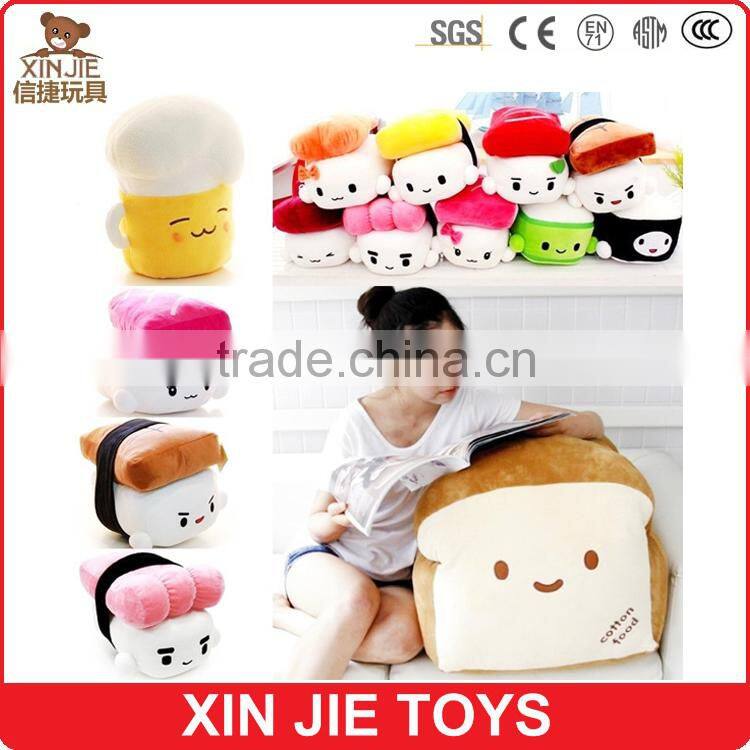 customize plush cake shape pillow nice design stuffed cake pillow good quality plush cake