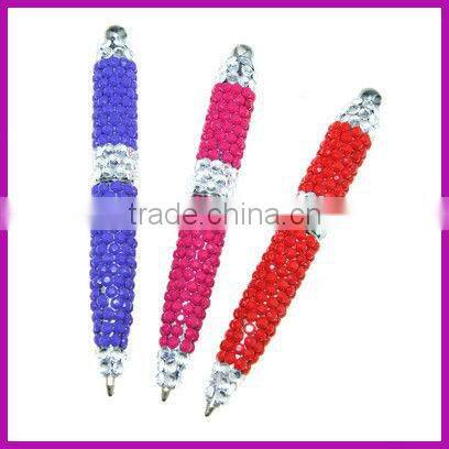 Fashion rhinestone gift pen for giveaways BY-2069
