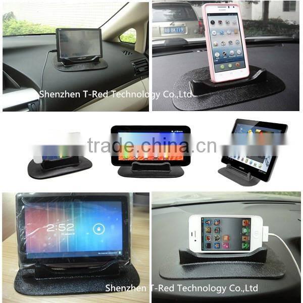 wholesale china factory PU gel adhesive sticky car holder for mobile/gps