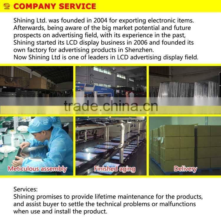 19 inch SH1903AD Network Android System HD wall mounted advertising display player android tablet