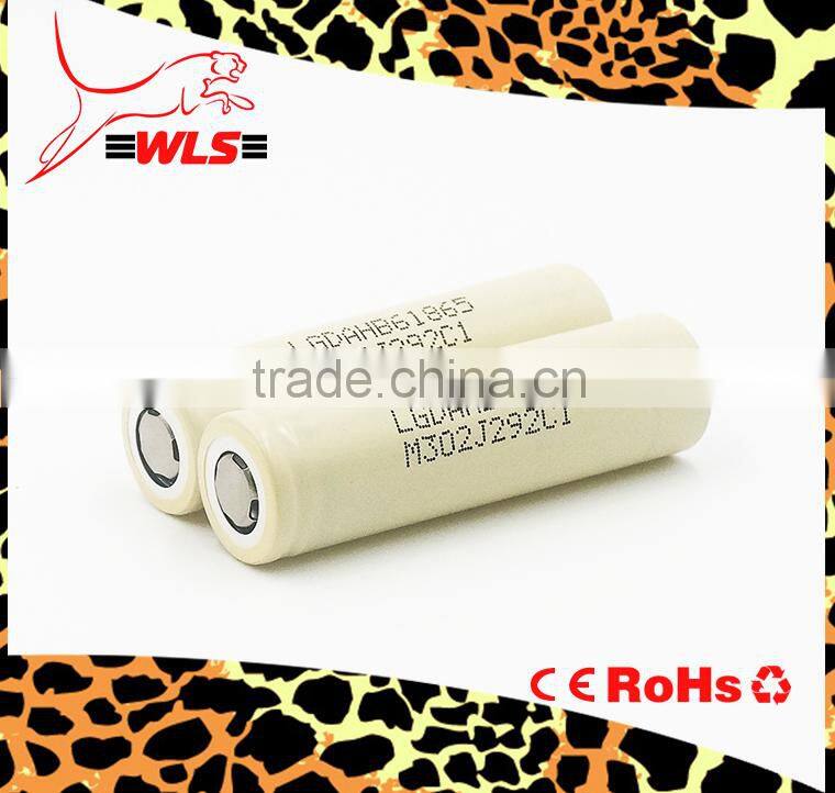 Original lg hb6 LG 3.7v 1500mah battery 18650 battery lg HB6 Lithium ion 18650 Battery for ecigs/led flashlight/power tools