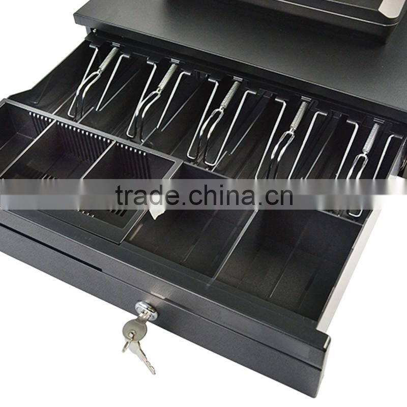 electronic cash register with cash drawer/cash register machine