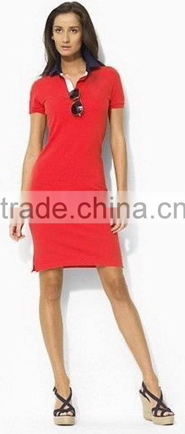 High quality emboridery real dress