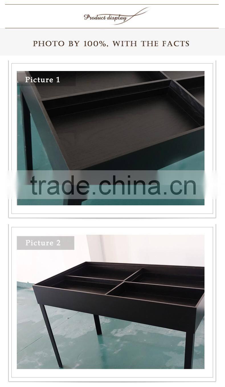 Quality Wood Design Display Cases For Scarf Shop Boutique Rack