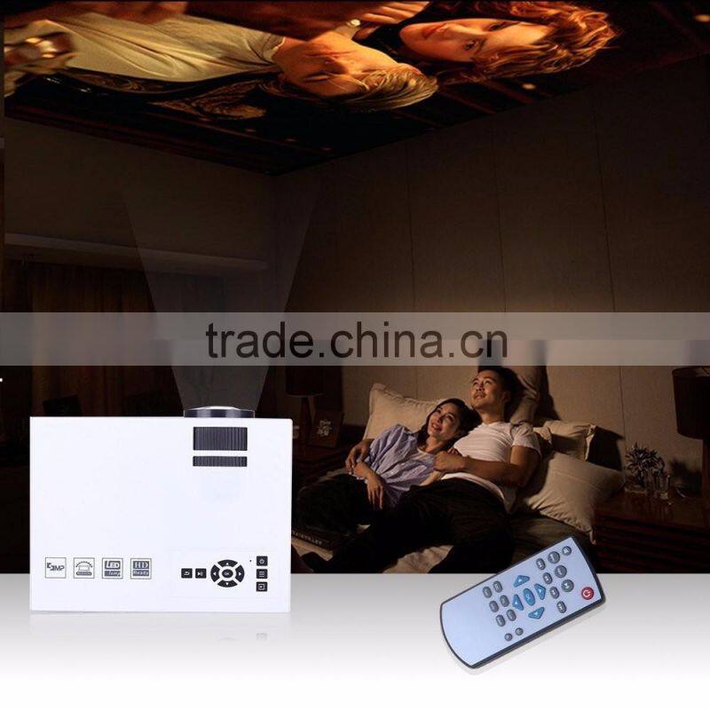 Upgrade UC40+ 800 Lumens Pro Mini Portable LCD LED Home Theater Cinema Game Projector