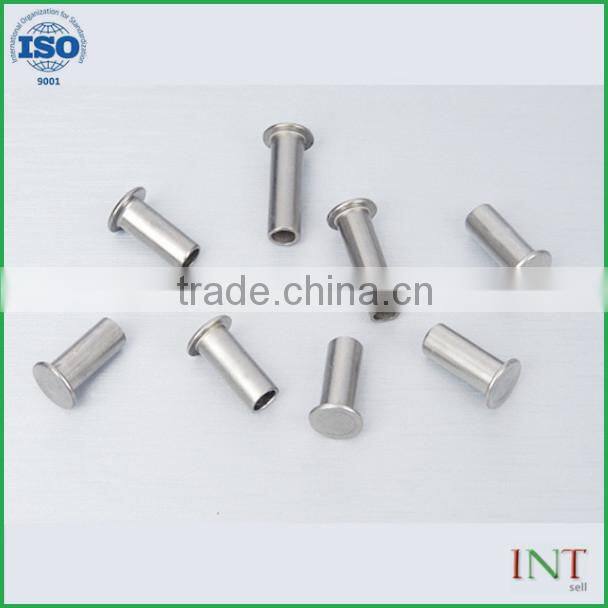 hardware fabrication large quantity supply aluminium semi-tubular rivets