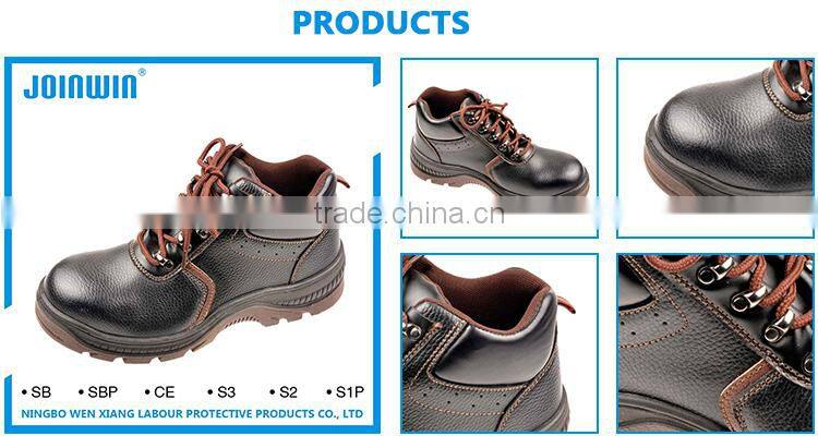 Anti-Puncture Slip Suede Leather Safety Shoes