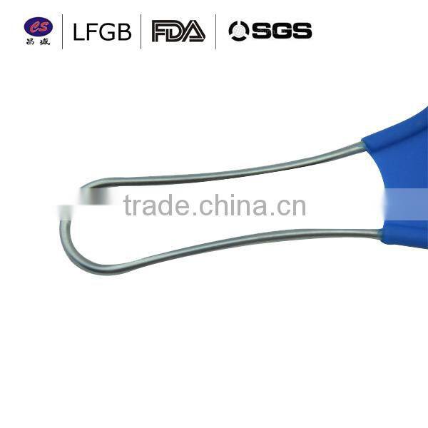 2014 New design fashionanble heat resistant silicone strainer spoon