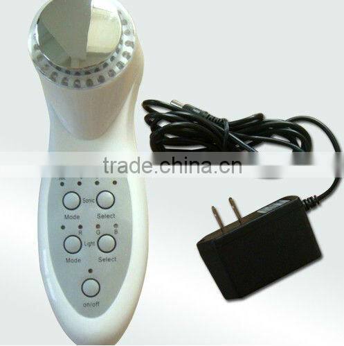 Color Photon Ultrasonic Skin Beauty Facial Lift BIO Treatment Device 7 Modes