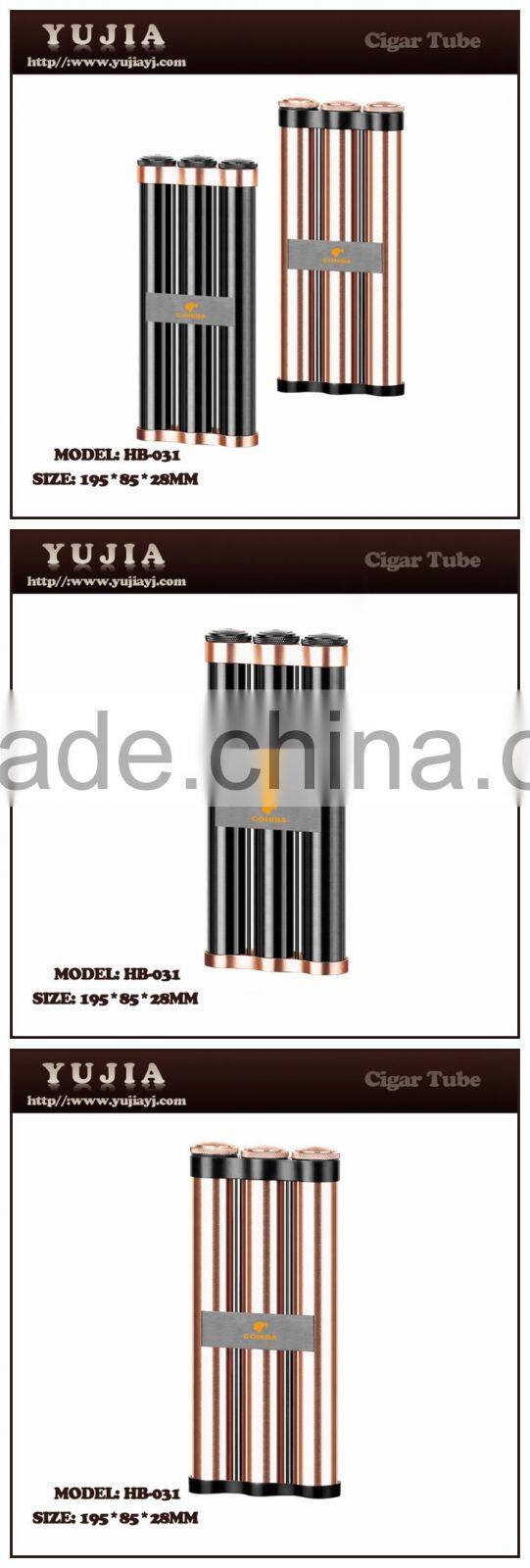 Guangzhou Yujia cohiba custom metal cigar tube cigar accessories promotion products