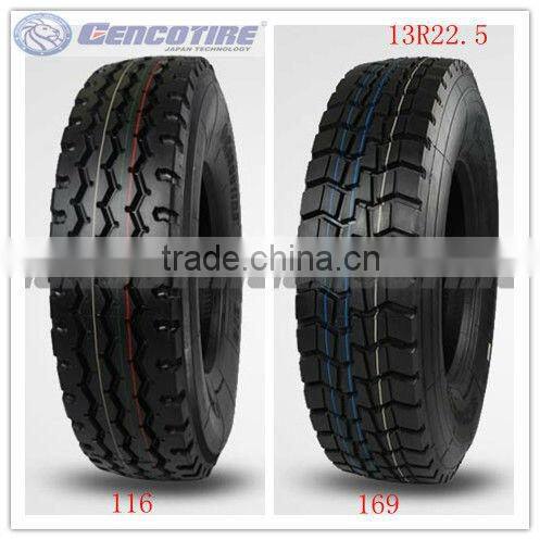 100% Radial truck tyre/tire 13R22.5Best quality and best service