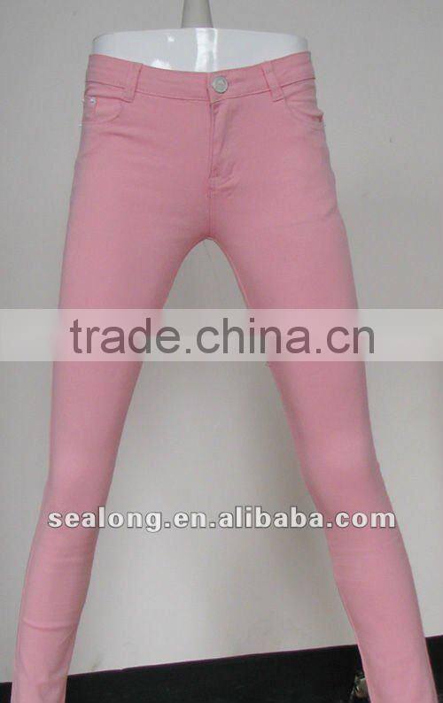 2012 ladies fashion PINK slimming pants