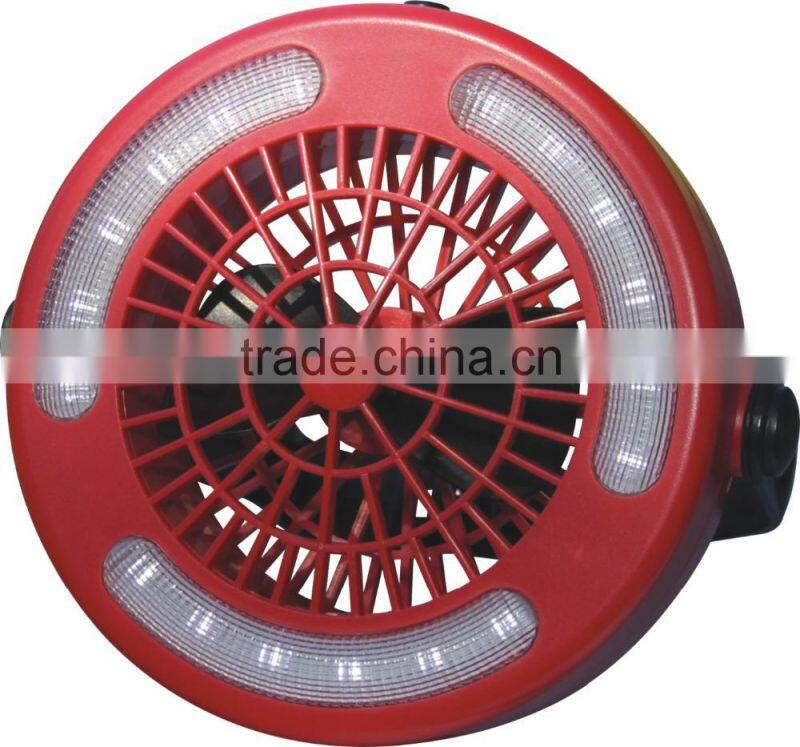 18 LED outdoor Tent Light Camping Light with Fan