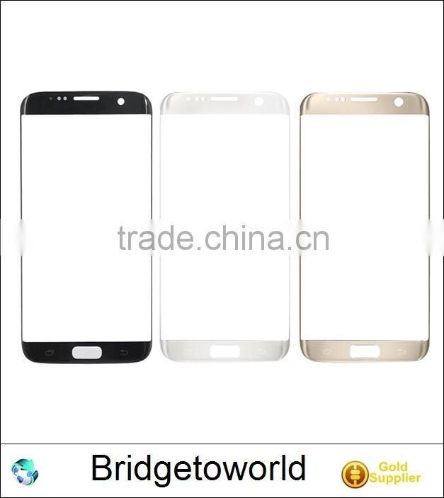 Dark Blue Silver Gold Touch Screen Glass Lens For Samsung Galaxy S7 Edge G935F