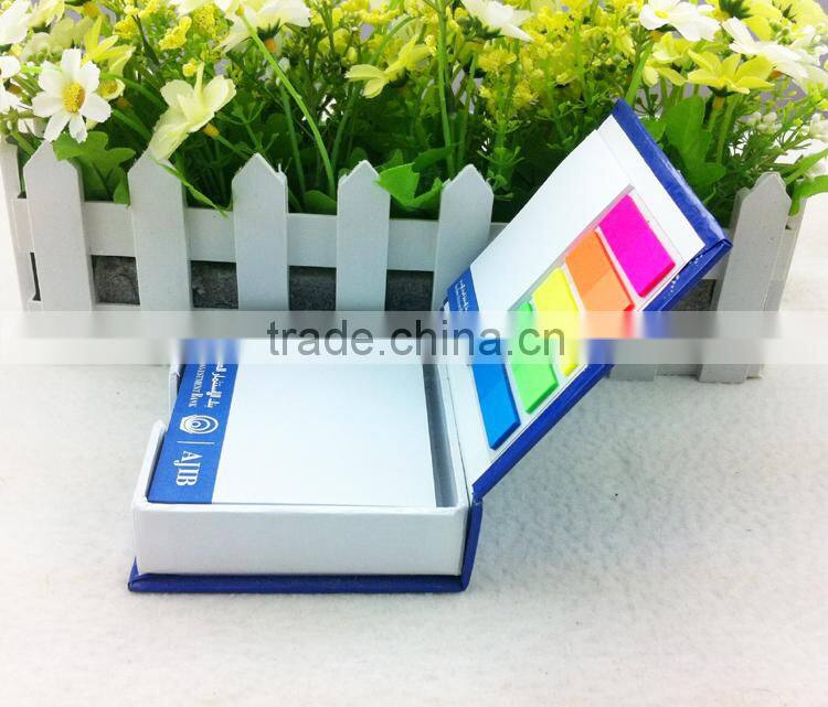 memo pad with paper holder