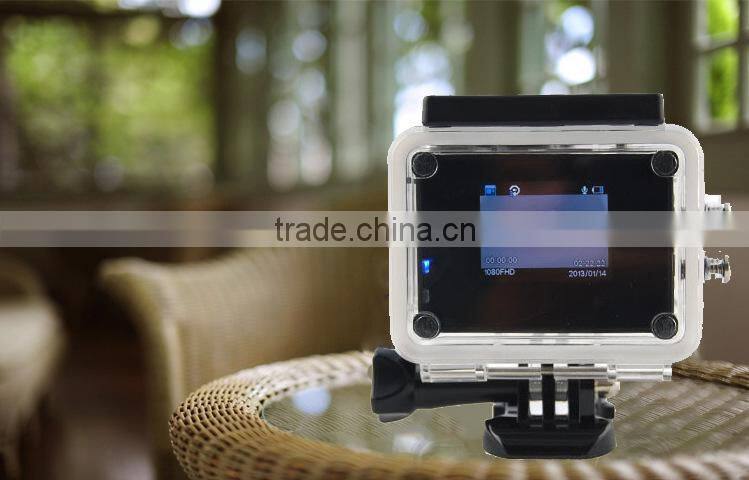 1.5 Inch LCD Screen 1080P Full HD 12M Pixel CMOS Sensor Waterproof Sports DV Camera