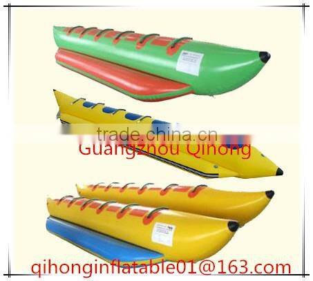 China manufacturer inflatable banana boat for sale