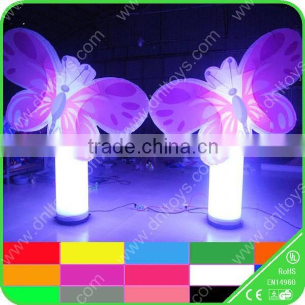 Latest design Led inflatable butterfly
