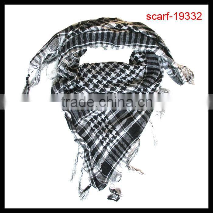 2014 lady triangle&square print scarf wholesale