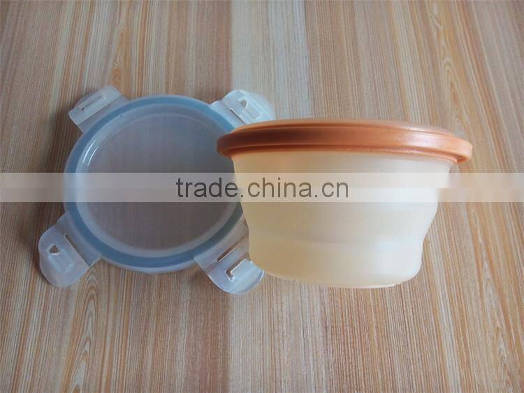 100% food grade Silicone Collapsible storage container/Fresh Box