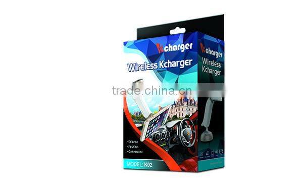 KJstar Qi Wireless Charger Mobile Phone Car Holder