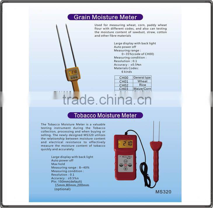 portable digital cocoa bean moisture meter