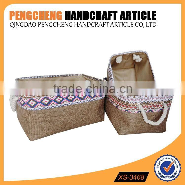 National wind style clothing items storage box
