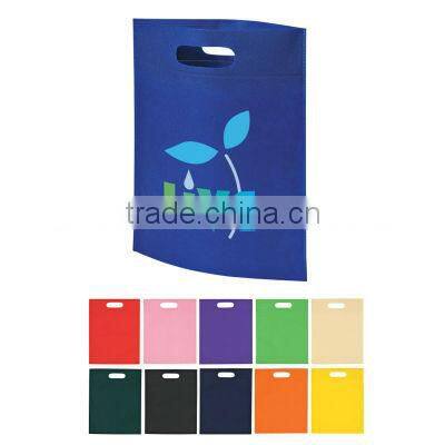 Heat Sealed Non-Woven Exhibition Tote Purple
