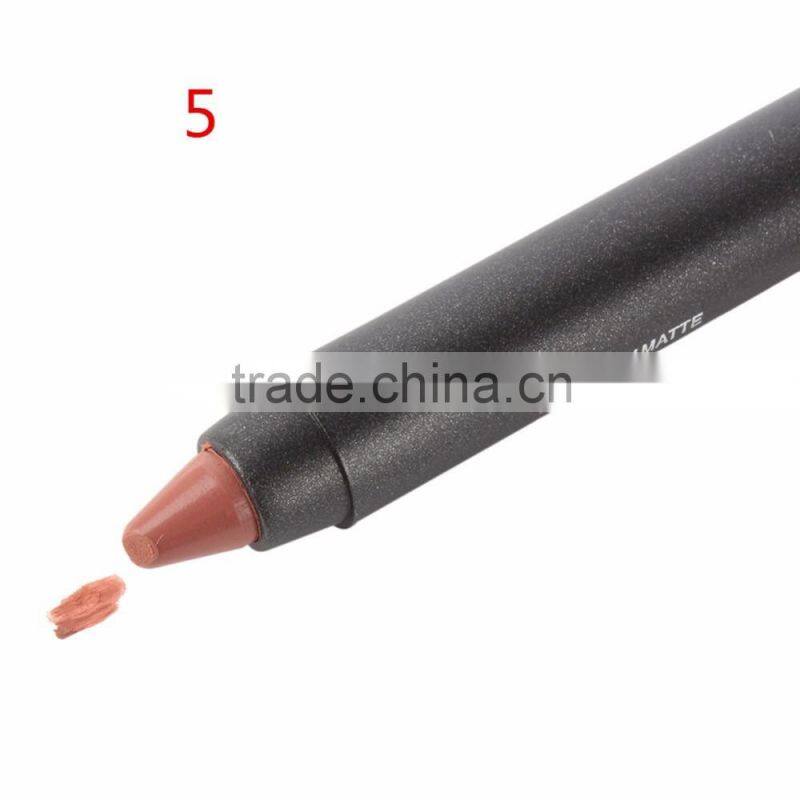 Menow kiss proof 19colors matte waterproof matte lipstick matte lipliner