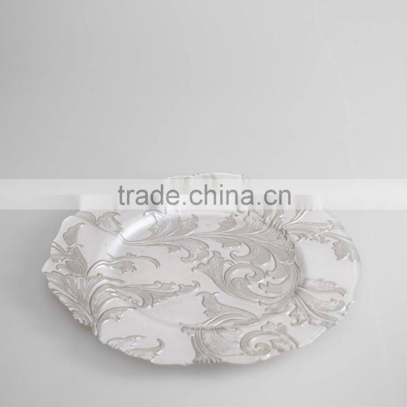 Samyo antique glass plate Wholesale