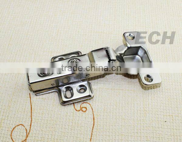 high quality Iron hydraulic half overlay kitchen corner cabinet hinges