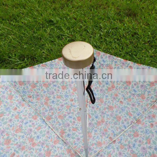 Super tiny lady flower sun rain 4-foding umbrella
