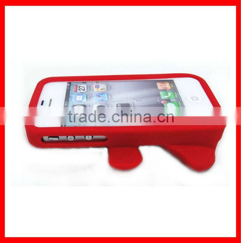 high quality new design 3D mobile phone silicone case