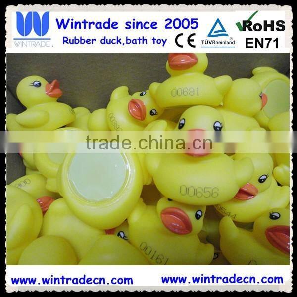 wholesale funny weighted floating bath duck toy