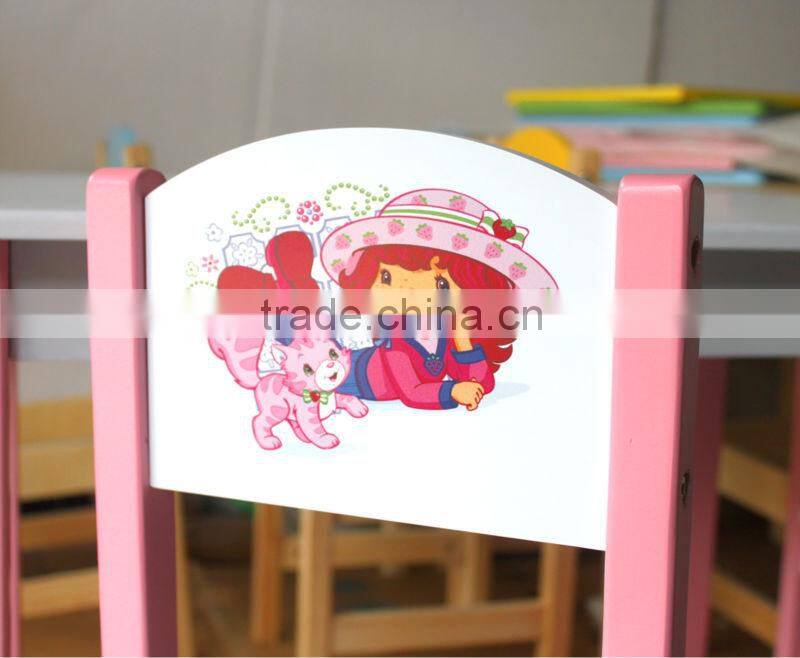 Wooden kids furniture sets