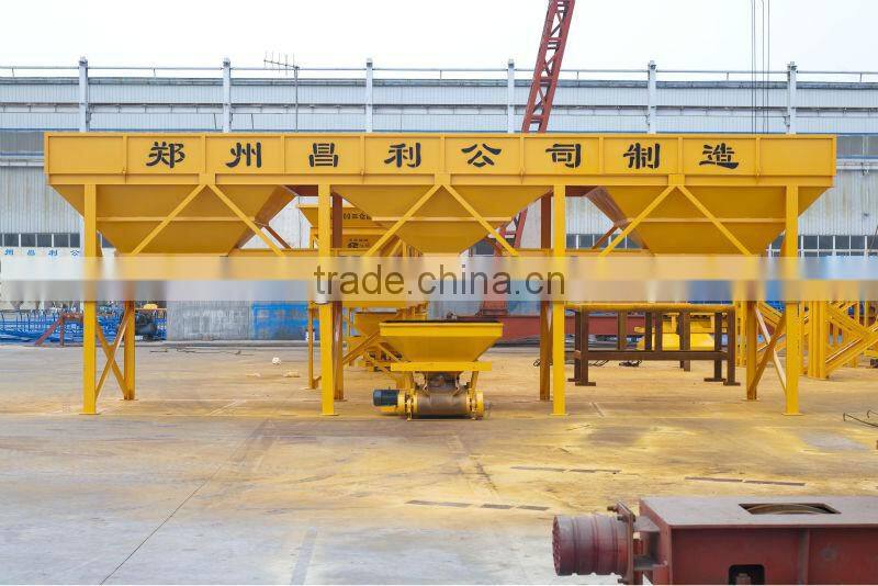 hzs35 low mini concrete mixing plant for South America