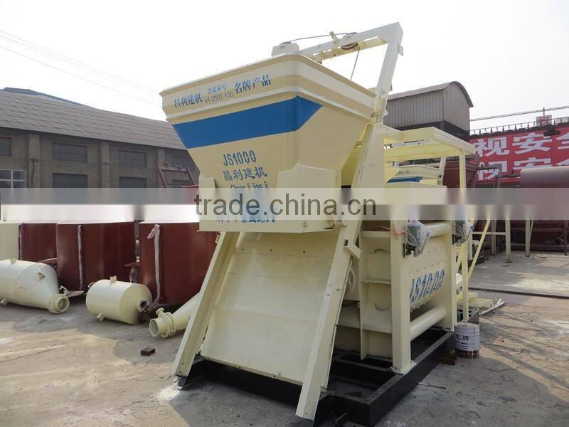 Mobile portable concrete batching plant 60m3/h,belt type concrete batching plant YHZS60