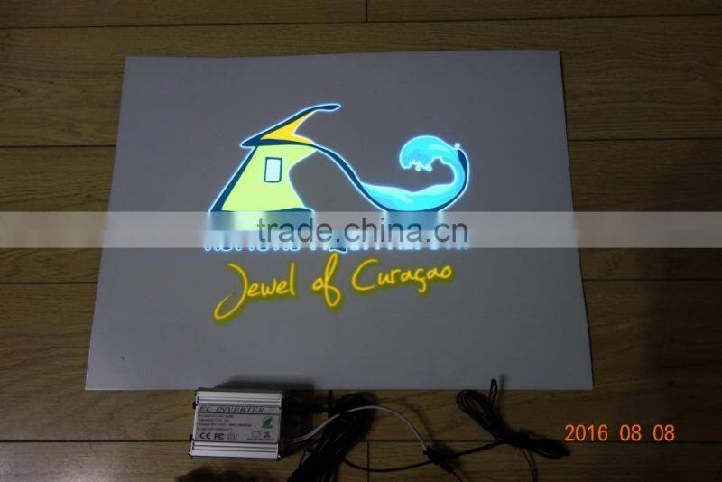 High Quality&High Brightness EL advertisement 420mmX300mm AC110V-240V