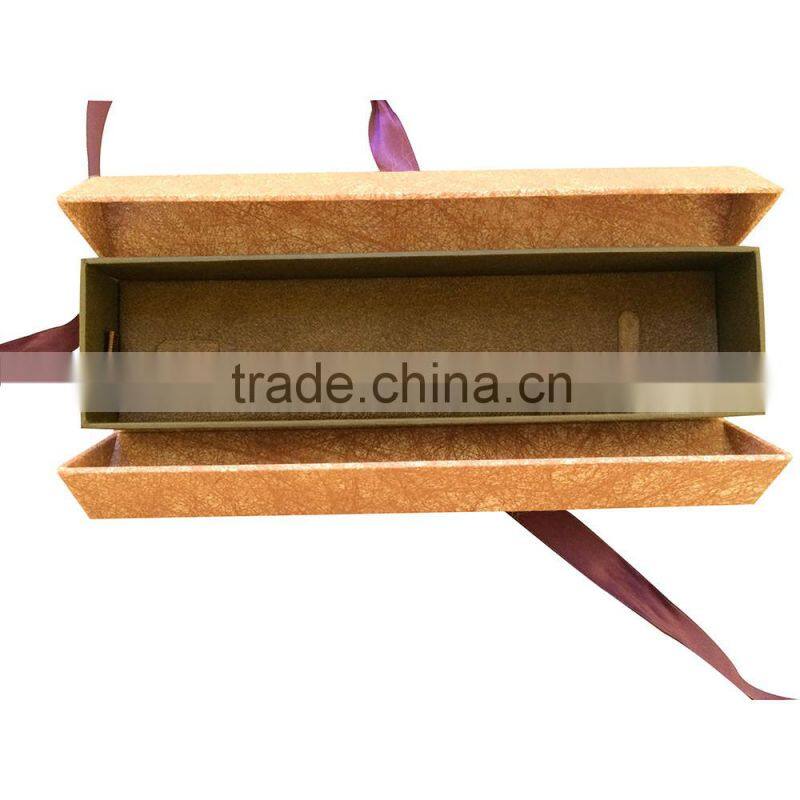 Hot new letherette paper luxury gift box suit