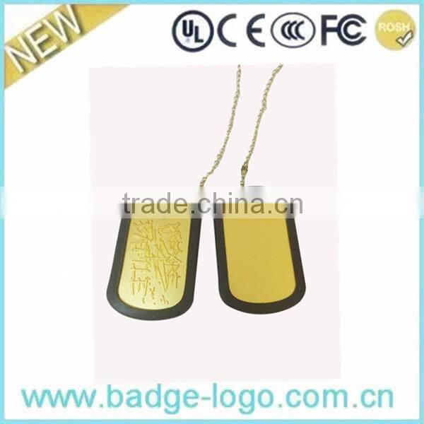 Custom Design Your Own Letters Zinc Alloy Metal Dog Tag